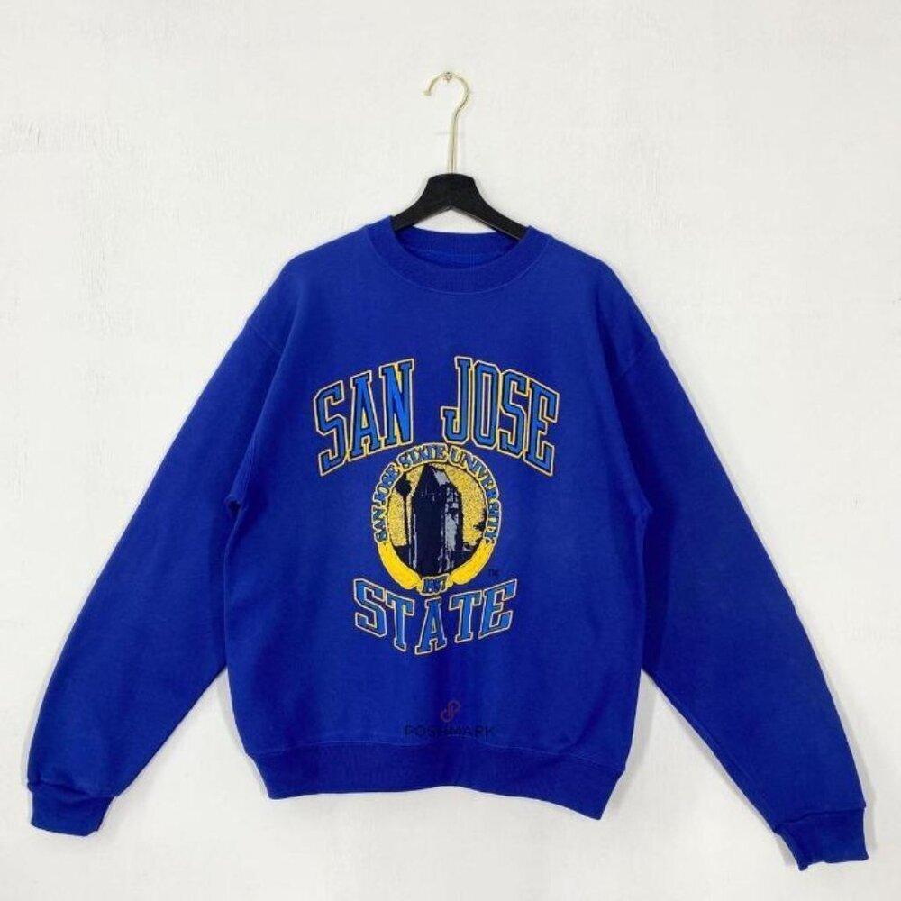 San Jose State University Spartans Ncaa Crewneck Sweatshirt